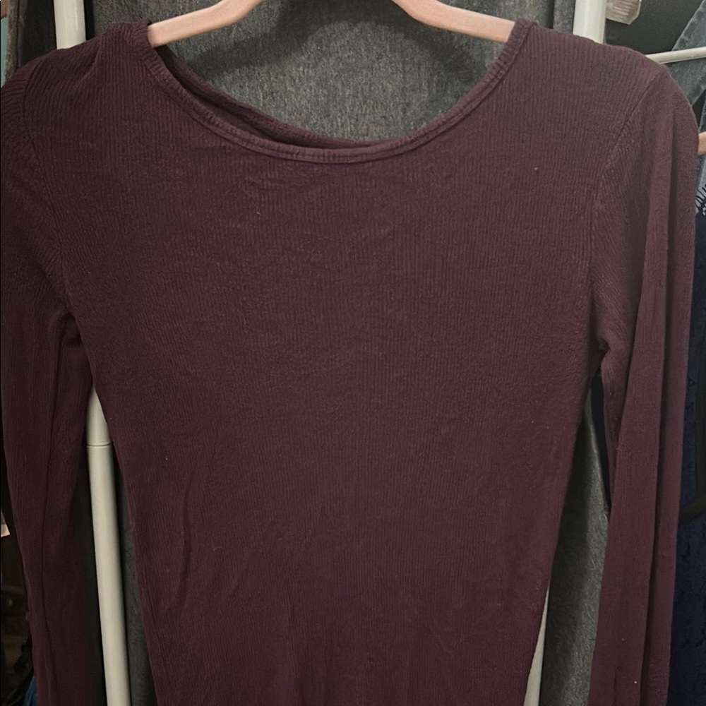 Prince & Fox Deep Purple Long Sleeve Top